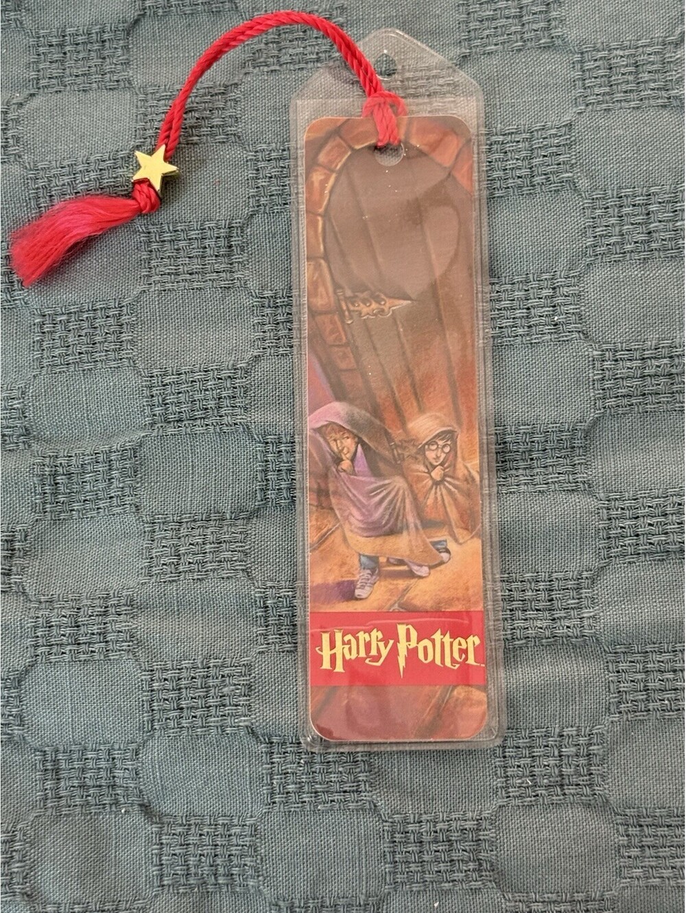 Vintage 2000 Harry Potter Sorcerer Stone Bookmark Scholastic Star